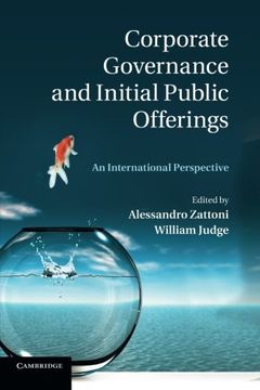 portada Corporate Governance and Initial Public Offerings: An International Perspective (en Inglés)