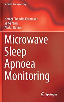 portada Microwave Sleep Apnoea Monitoring (Series in Bioengineering) (en Inglés)
