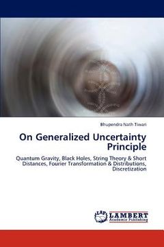 portada on generalized uncertainty principle (en Inglés)