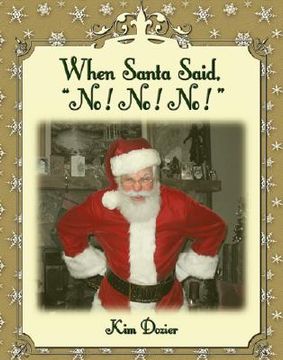 portada when santa said no! no! no! (en Inglés)