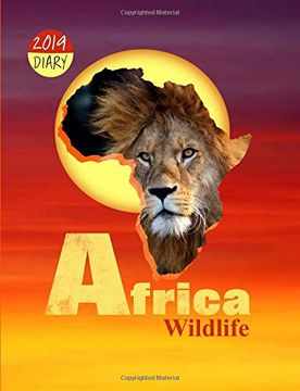 portada Africa Wildlife: 2019 Diary (en Inglés)