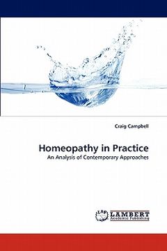 portada homeopathy in practice (en Inglés)