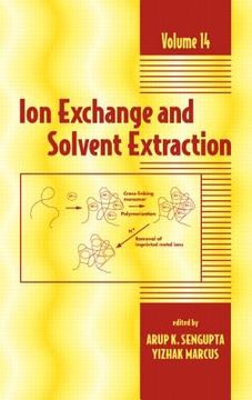 portada ion exchange and solvent extraction: a series of advances, volume 14 (en Inglés)
