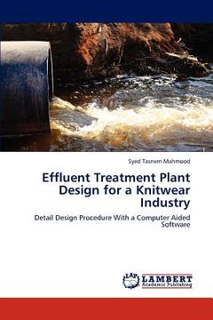 portada effluent treatment plant design for a knitwear industry (en Inglés)