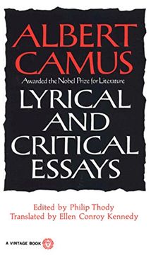 portada Lyrical and Critical Essays 