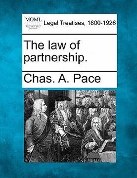 portada the law of partnership. (in English)