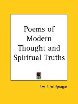 portada poems of modern thought and spiritual truths (in English)