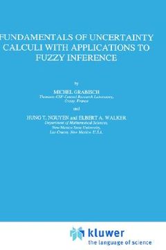 portada fundamentals of uncertainty calculi with applications to fuzzy inference (en Inglés)