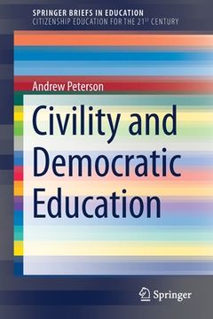portada Civility and Democratic Education (en Inglés)