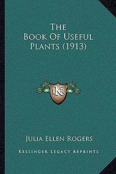 portada the book of useful plants (1913) (in English)