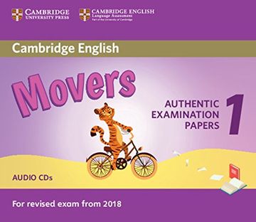 portada Cambridge English Young Learners 1 for Revised Exam From 2018 Movers Audio cd (Cambridge Young Learners Engli) () (en Inglés)