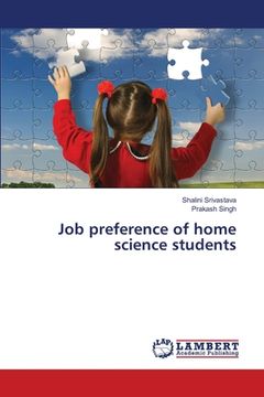 portada Job preference of home science students (en Inglés)
