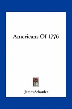 portada americans of 1776 (en Inglés)