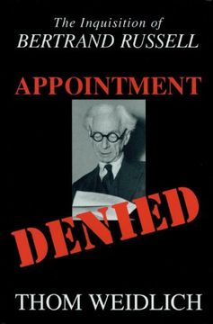 portada Appointment Denied: The Inquisition of Bertrand Russell (en Inglés)