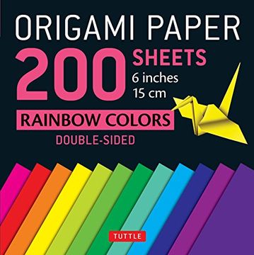 portada Origami Paper 200 Sheets (Stationery) (in English)