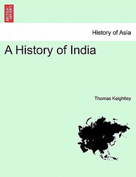 portada a history of india (en Inglés)