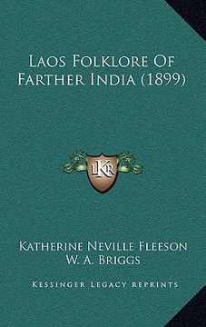portada laos folklore of farther india (1899) (en Inglés)