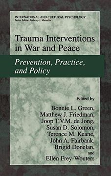 portada Trauma Interventions in war and Peace: Prevention, Practice, and Policy (International and Cultural Psychology) (in English)