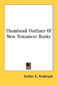portada thumbnail outlines of new testament books (en Inglés)