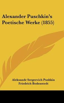 portada alexander puschkin's poetische werke (1855)