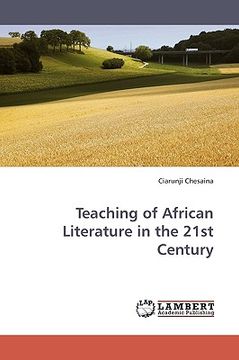 portada teaching of african literature in the 21st century (in English)