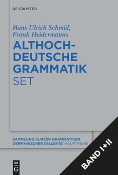 portada [Set: Althochdeutsche Grammatik I ] II] (en Alemán)