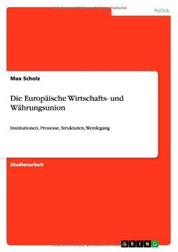 portada Die Europäische Wirtschafts- und Währungsunion (German Edition)