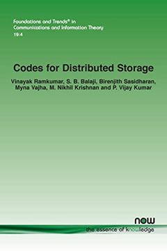 portada Codes for Distributed Storage (Foundations and Trends(R) in Communications and Information) (in English)
