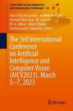 portada The 3rd International Conference on Artificial Intelligence and Computer Vision (Aicv2023), March 5-7, 2023 (en Inglés)