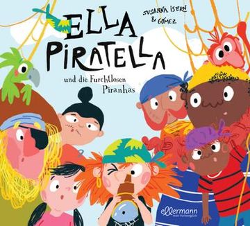 portada Ella Piratella und die Furchtlosen Piranhas (in German)