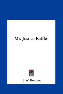 portada mr. justice raffles (en Inglés)