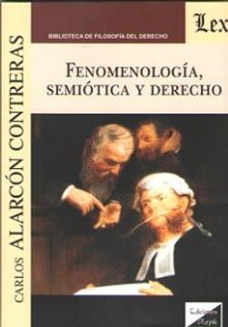 portada Fenomenologia, Semiotica y Derecho (in Spanish)
