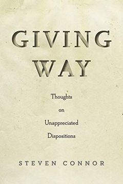 portada Giving Way: Thoughts on Unappreciated Dispositions (en Inglés)