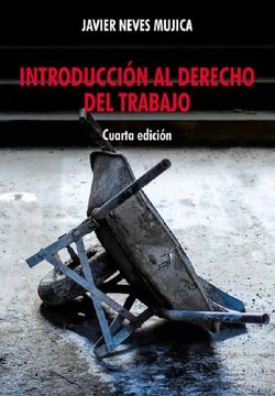 portada Introducción al Derecho del Trabajo (in Spanish)