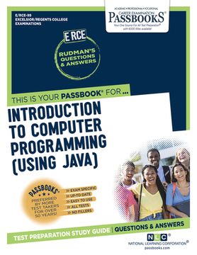portada Introduction to Computer Programming (Using Java) (Rce-99): Passbooks Study Guide Volume 99 (en Inglés)