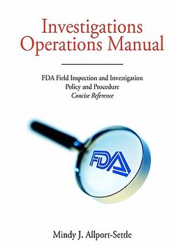 portada investigations operations manual (en Inglés)