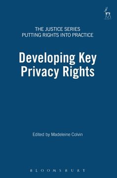 portada developing key privacy rights (en Inglés)