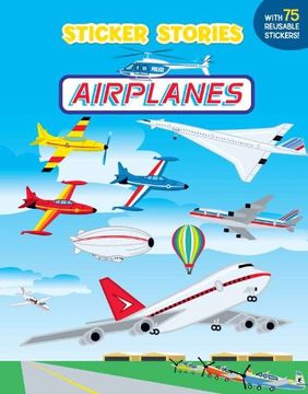 portada Airplanes [With 75 Reusable Stickers] (Sticker Stories) 