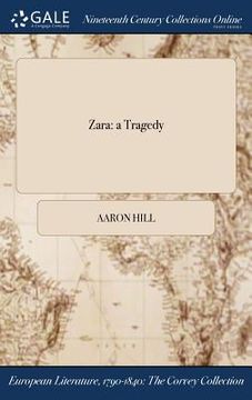 portada Zara: a Tragedy (en Inglés)
