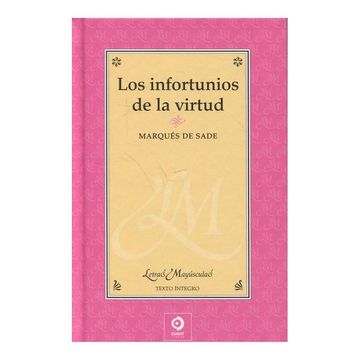 portada Los Infortunios de la Virtud (Letras Mayúsculas) (in Spanish)