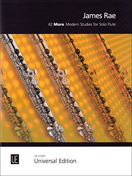 portada 42 More Modern Studies for Solo Flute für Flöte (in German)