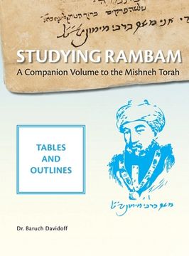 portada Studying Rambam. A Companion Volume to the Mishneh Torah.: Tables and Outlines. Volume 1. 