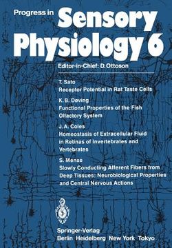 portada progress in sensory physiology