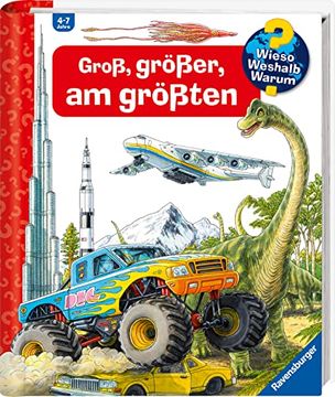 portada Groß, Größer, am Größten (Riesenbuch) (Wieso? Weshalb? Warum? Sonderband) (in German)