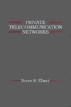 portada private telecommunication networks (en Inglés)