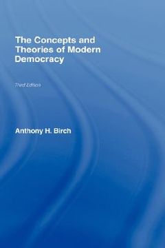 portada the concepts and theories of modern democracy