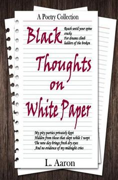 portada Black Thoughts on White Paper: A Poetry Collection (en Inglés)