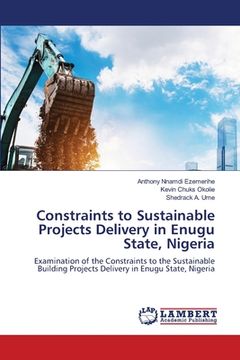 portada Constraints to Sustainable Projects Delivery in Enugu State, Nigeria (en Inglés)