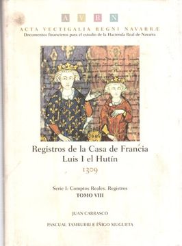 portada Registros de la Casa de Francia Luis i el Hutin 1309 (t. Viii) (en Otras Lenguas, Latín)