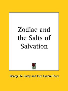 portada zodiac and the salts of salvation (en Inglés)